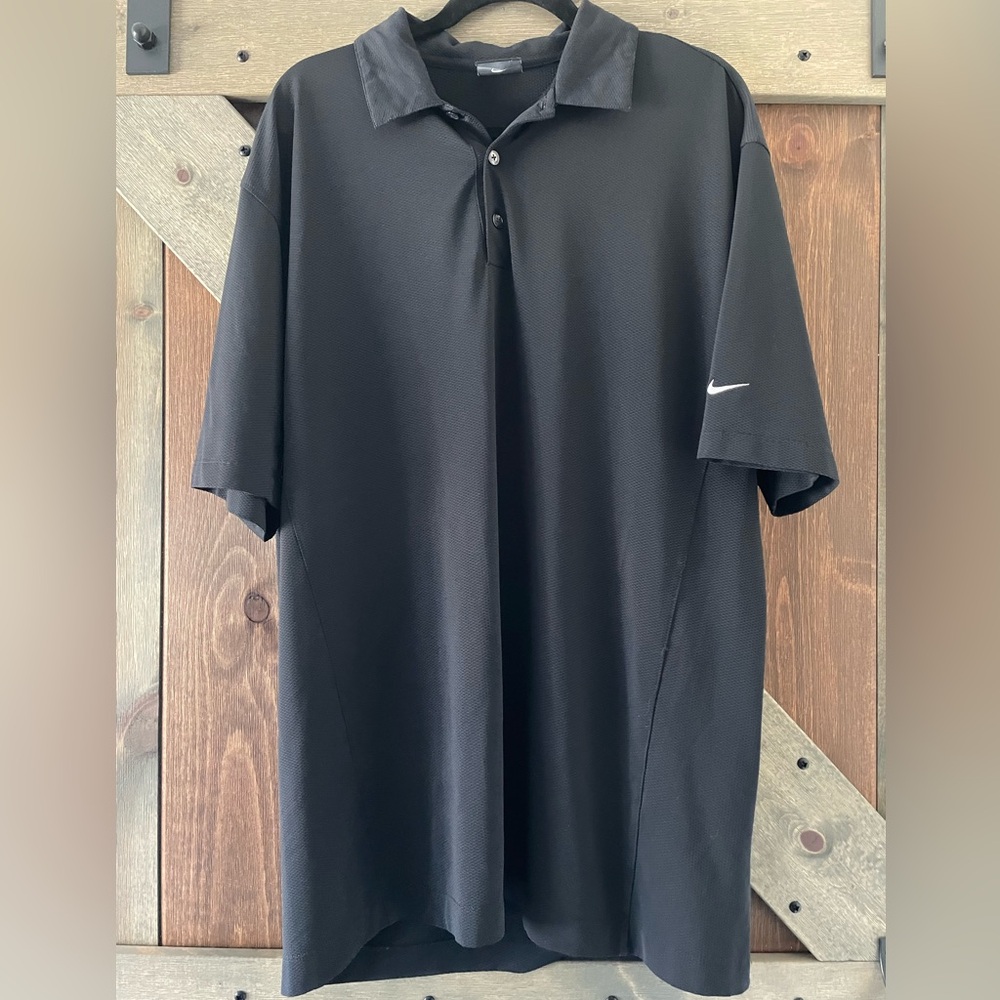 Nike Men's golf Polo Shirt in Black